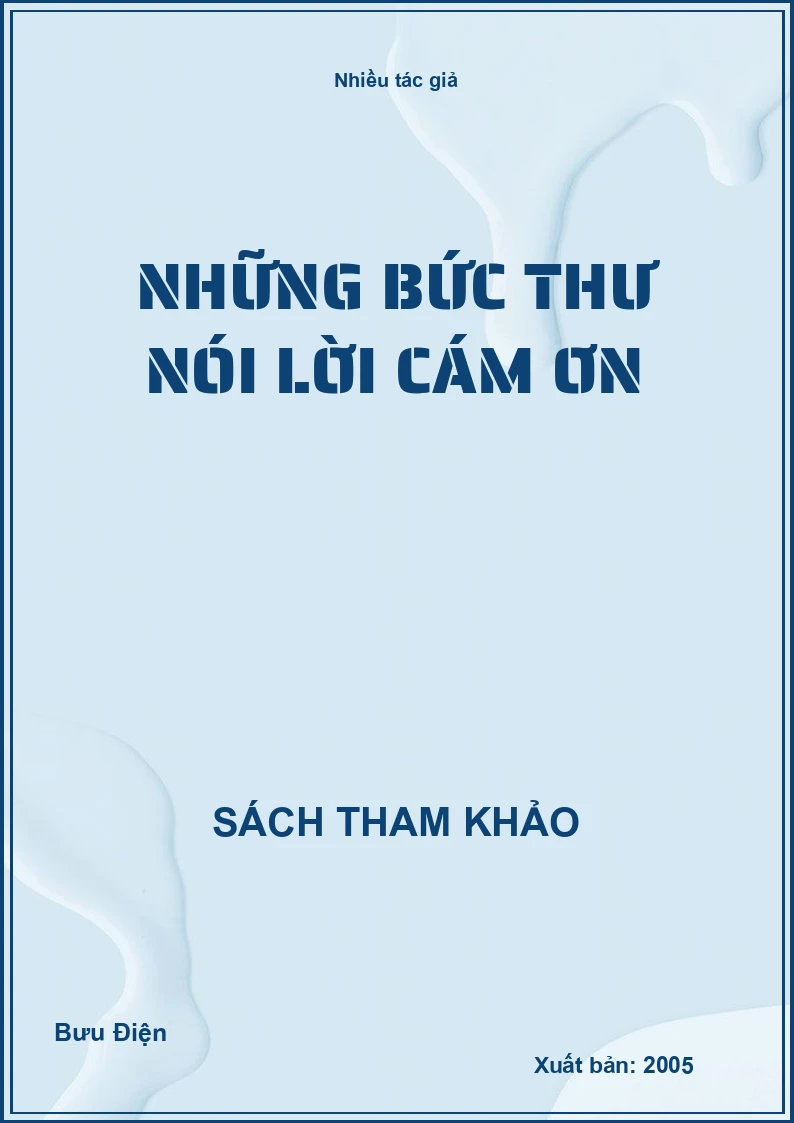 Những Bức Thư Nói Lời Cám Ơn