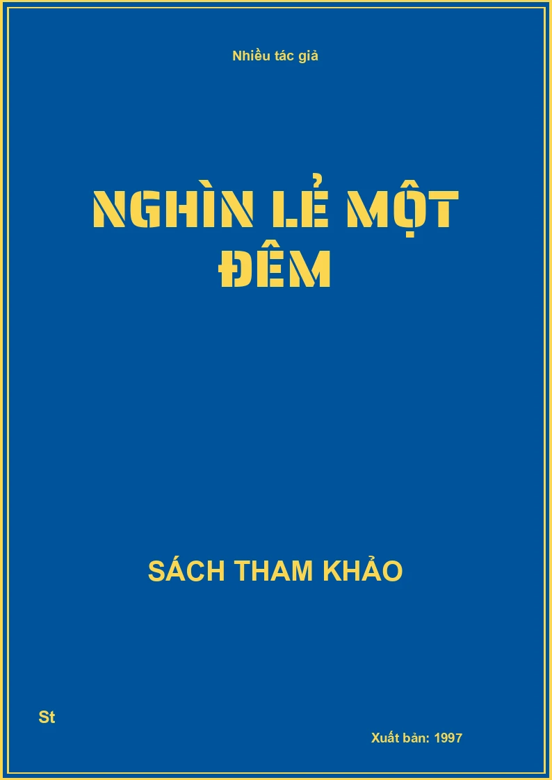 Nghìn Lẻ Một Đêm