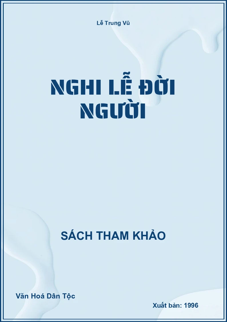 Nghi Lễ Đời Người
