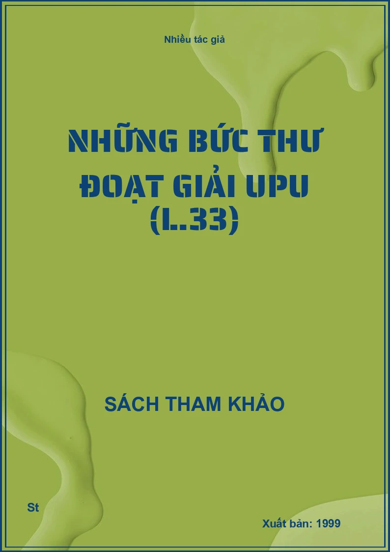 Những Bức Thư Đoạt Giải Upu (L.33)