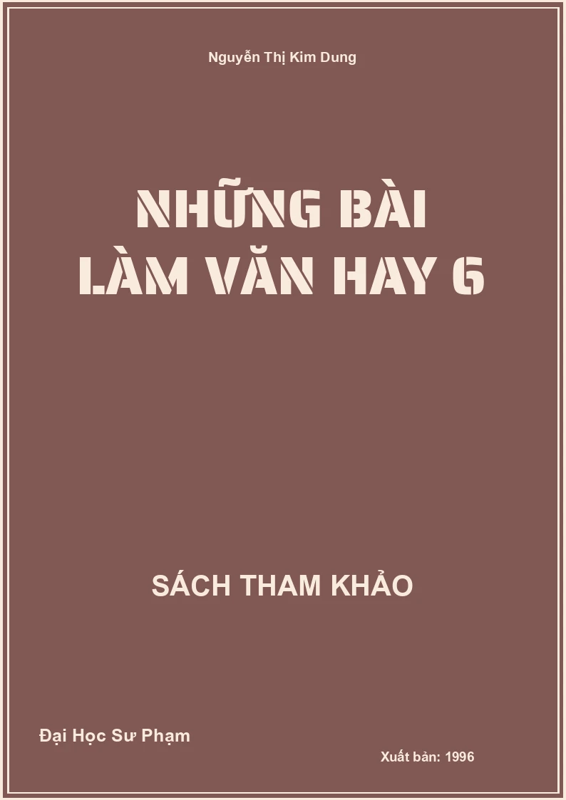 Những Bài Làm Văn Hay 6