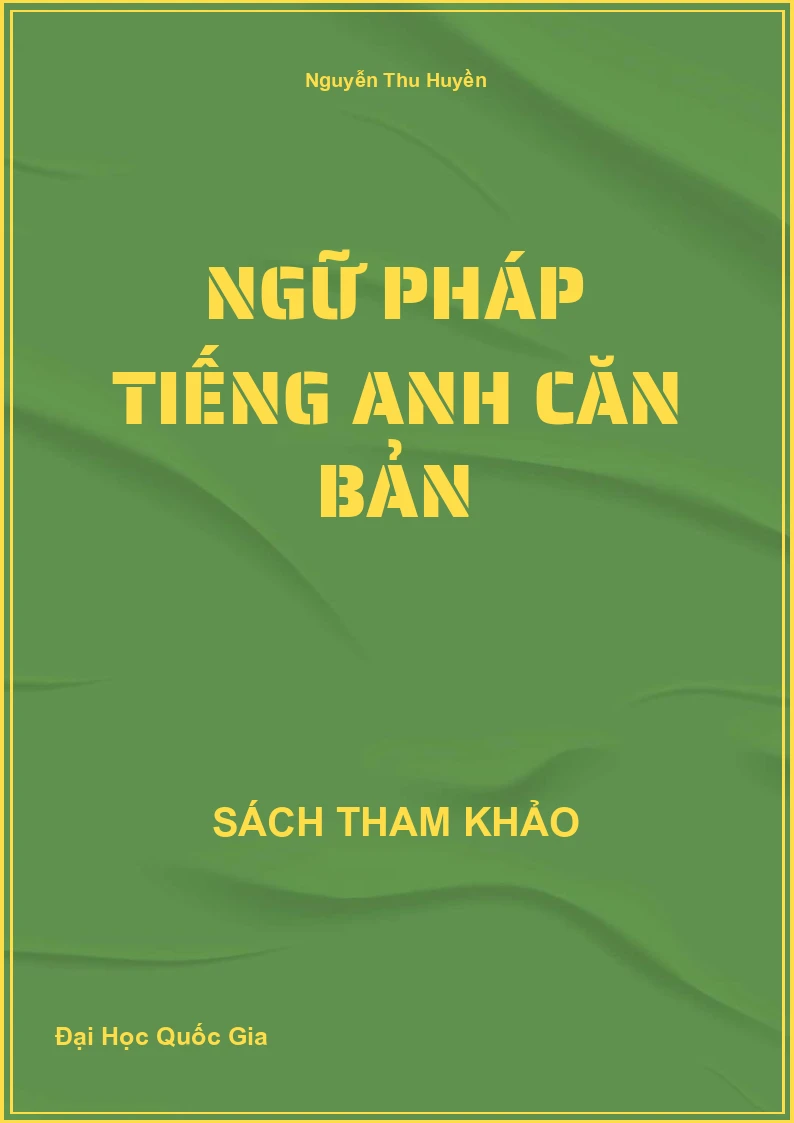 Ngữ Pháp Tiếng Anh Căn Bản