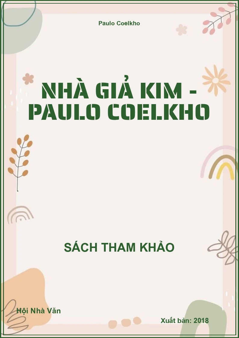Nhà Giả Kim - Paulo Coelkho