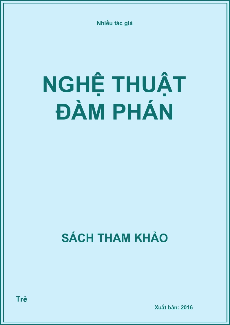 Nghệ Thuật Đàm Phán
