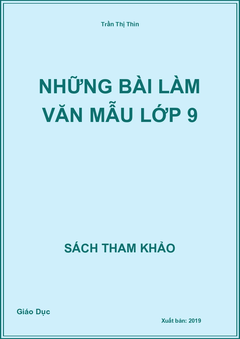 Những Bài Làm Văn Mẫu Lớp 9