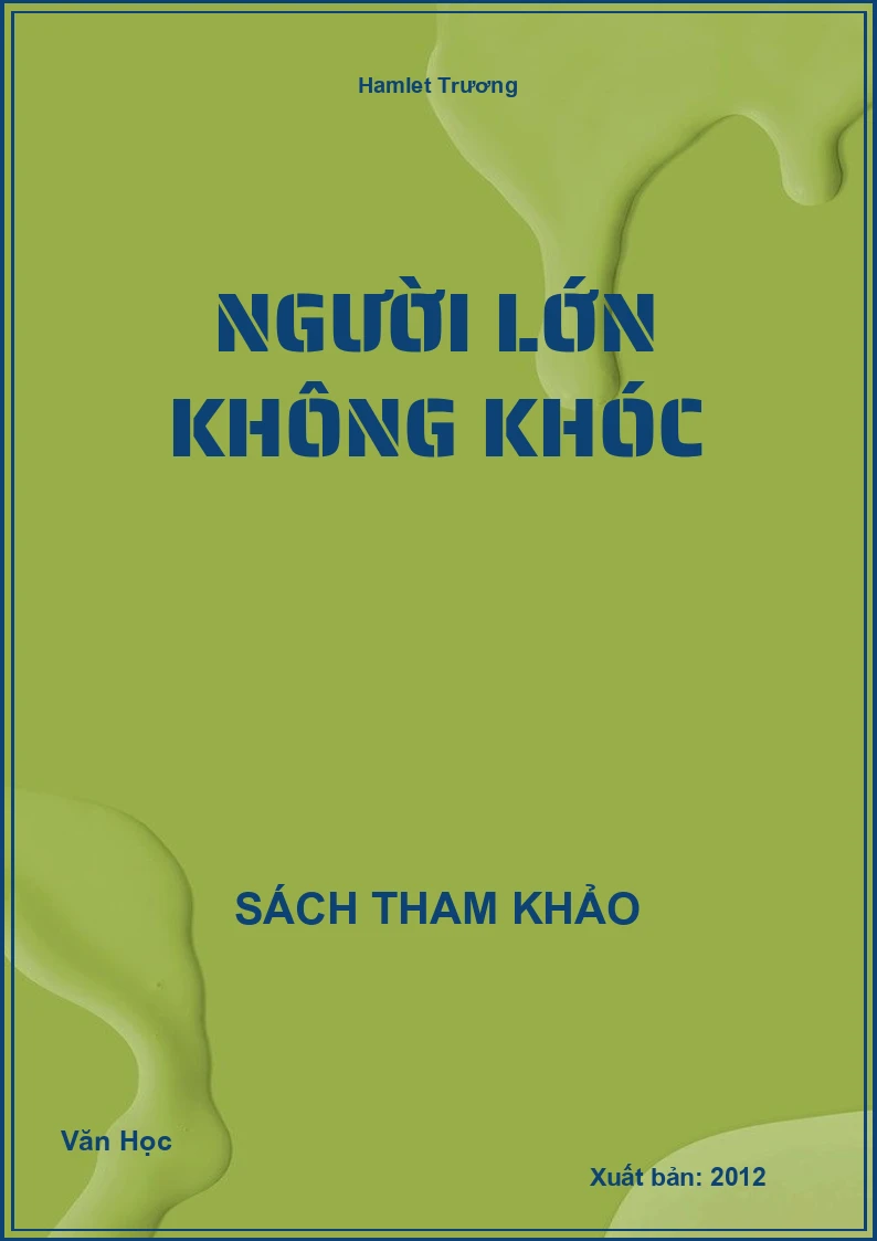Người Lớn Không Khóc