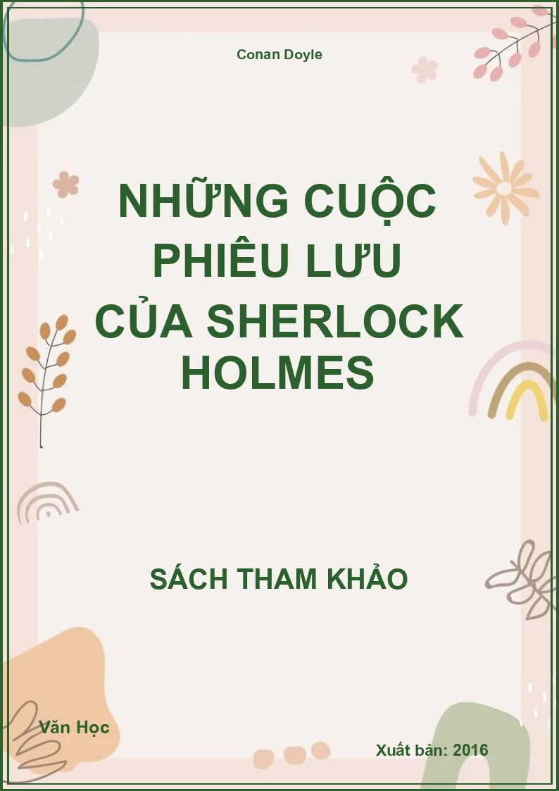 Những Cuộc Phiêu Lưu Của Sherlock Holmes