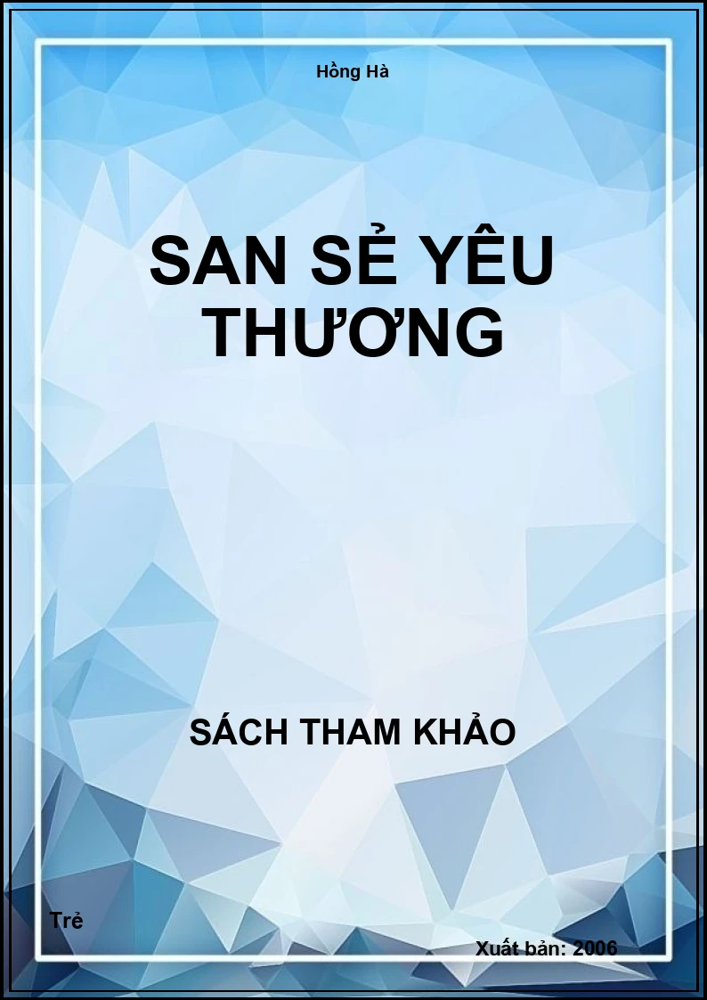 San Sẻ Yêu Thương