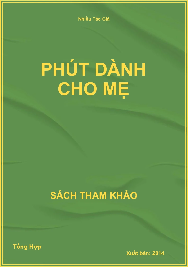 Phút Dành Cho Mẹ