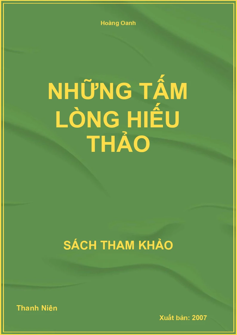Những Tấm Lòng Hiếu Thảo