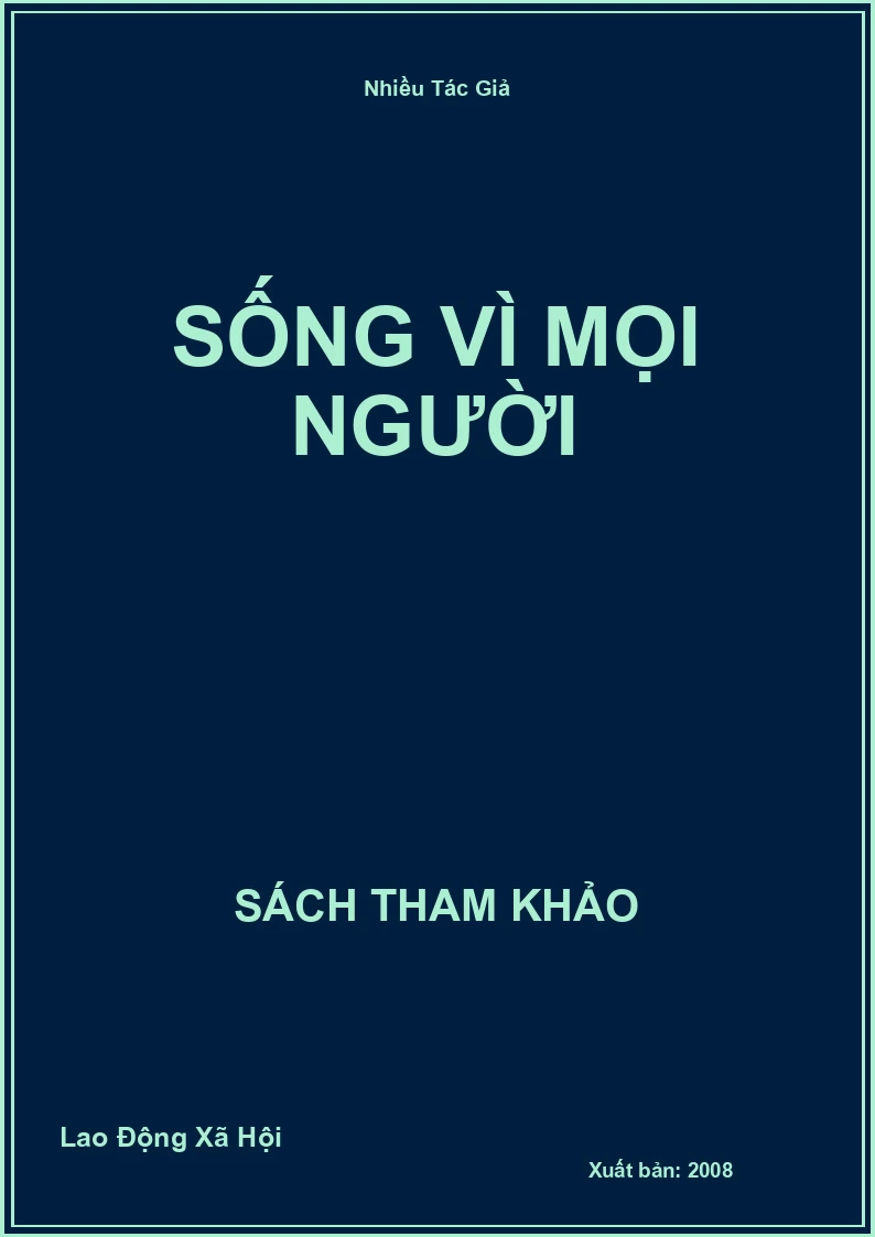 Sống Vì Mọi Người