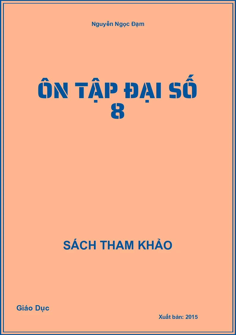 Ôn Tập Đại Số 8