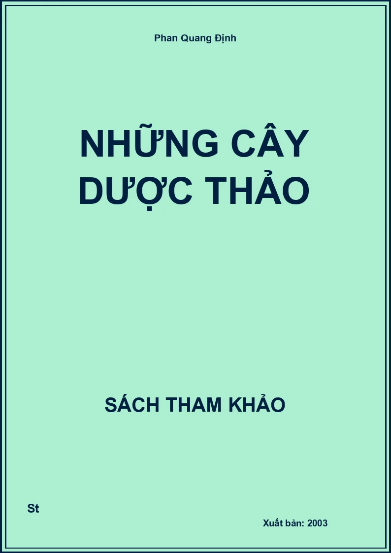 Những Cây Dược Thảo