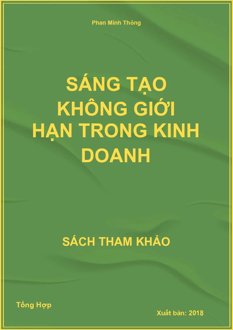 Sáng Tạo Không Giới Hạn Trong Kinh Doanh