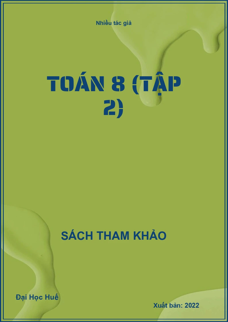 Toán 8 (Tập 2)