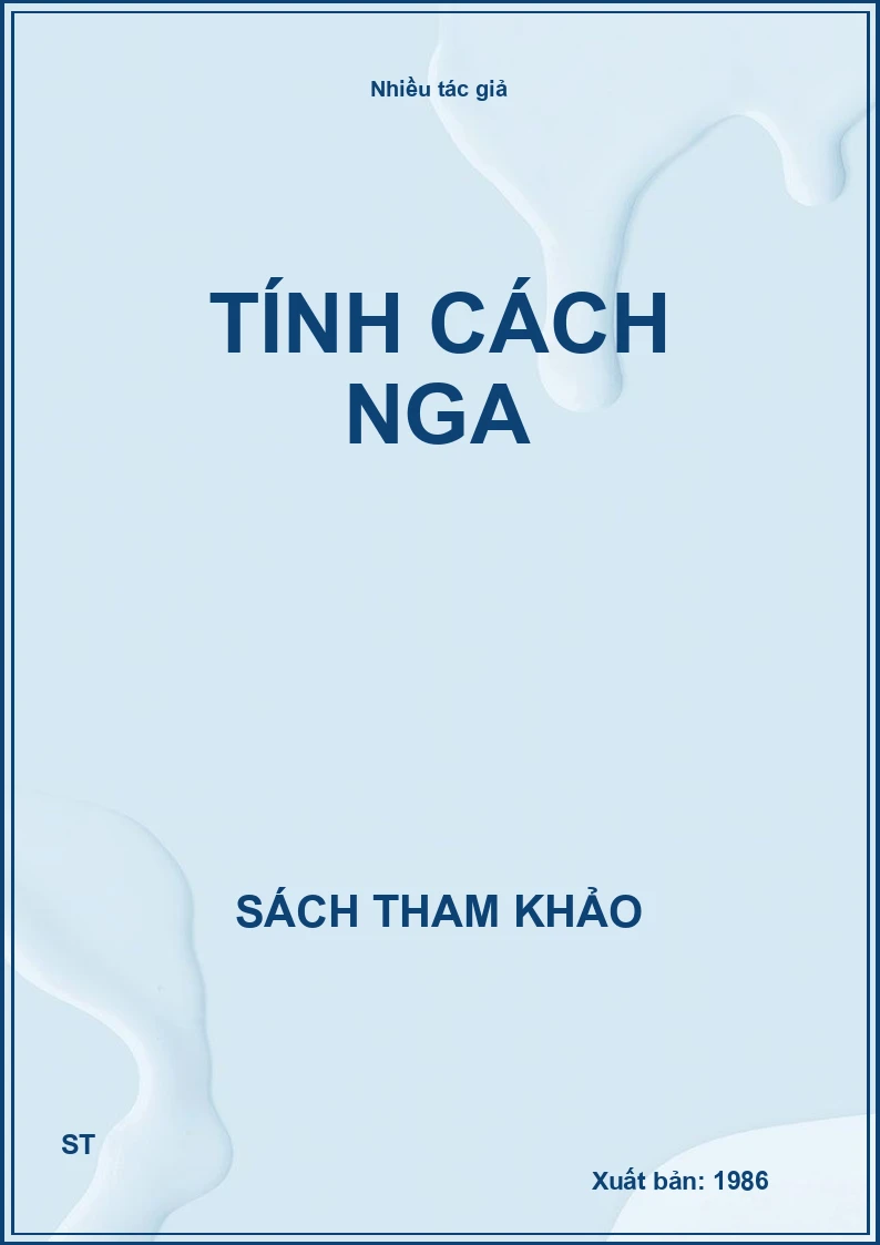 Tính Cách Nga