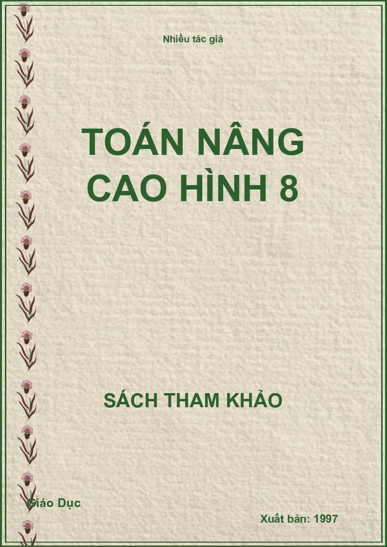 Toán Nâng Cao Hình 8