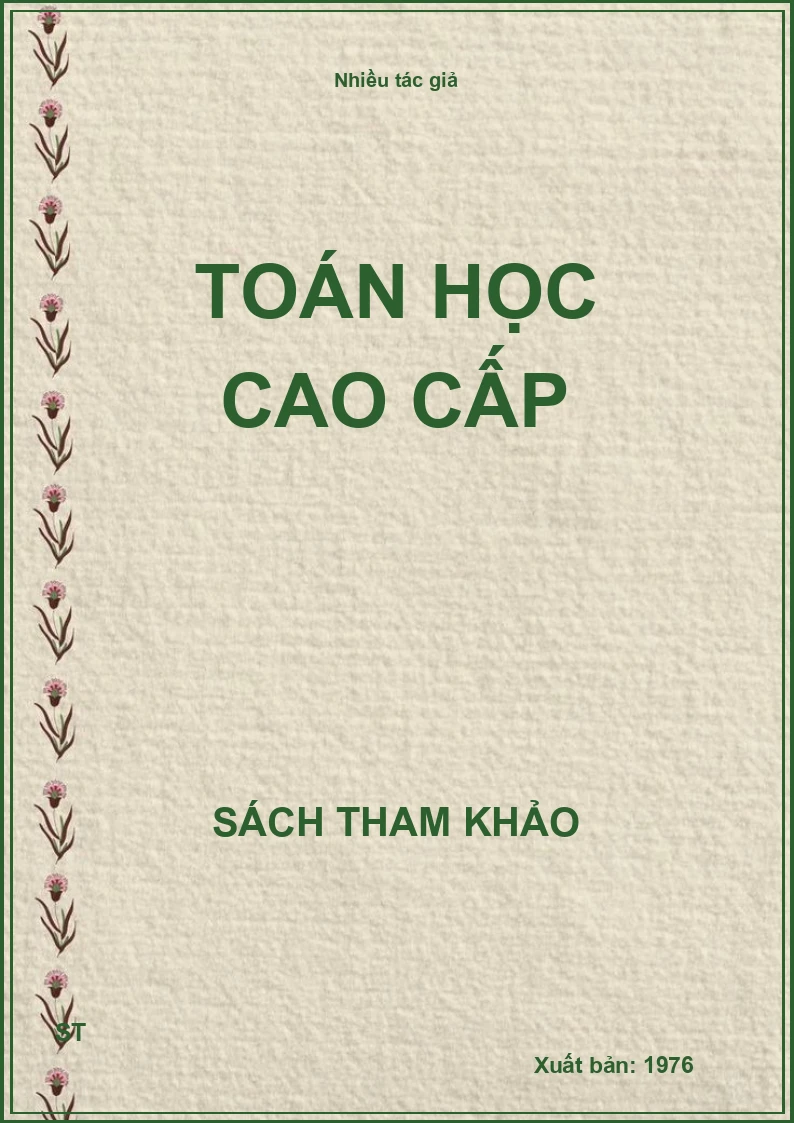 Toán Học Cao Cấp