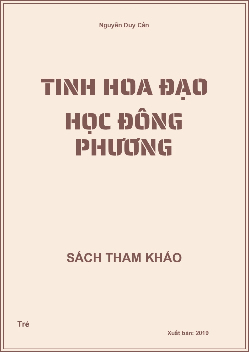 Tinh Hoa Đạo Học Đông Phương