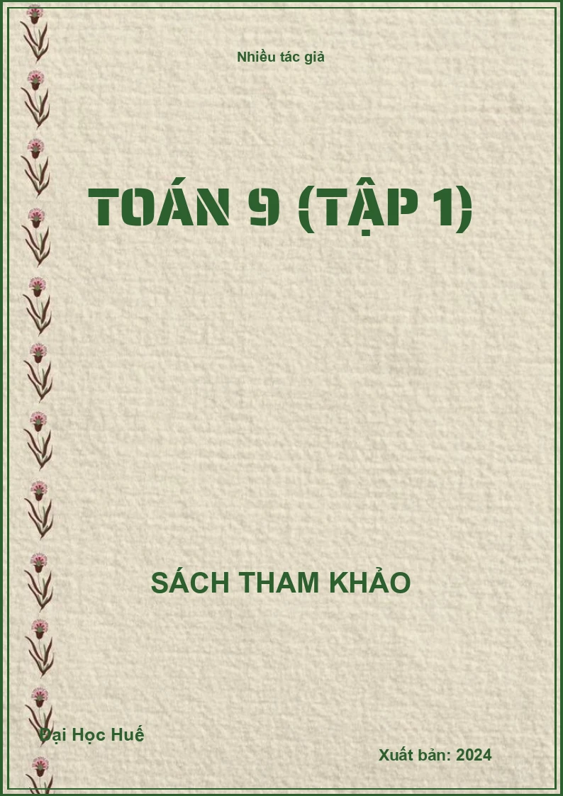 Toán 9 (Tập 1)