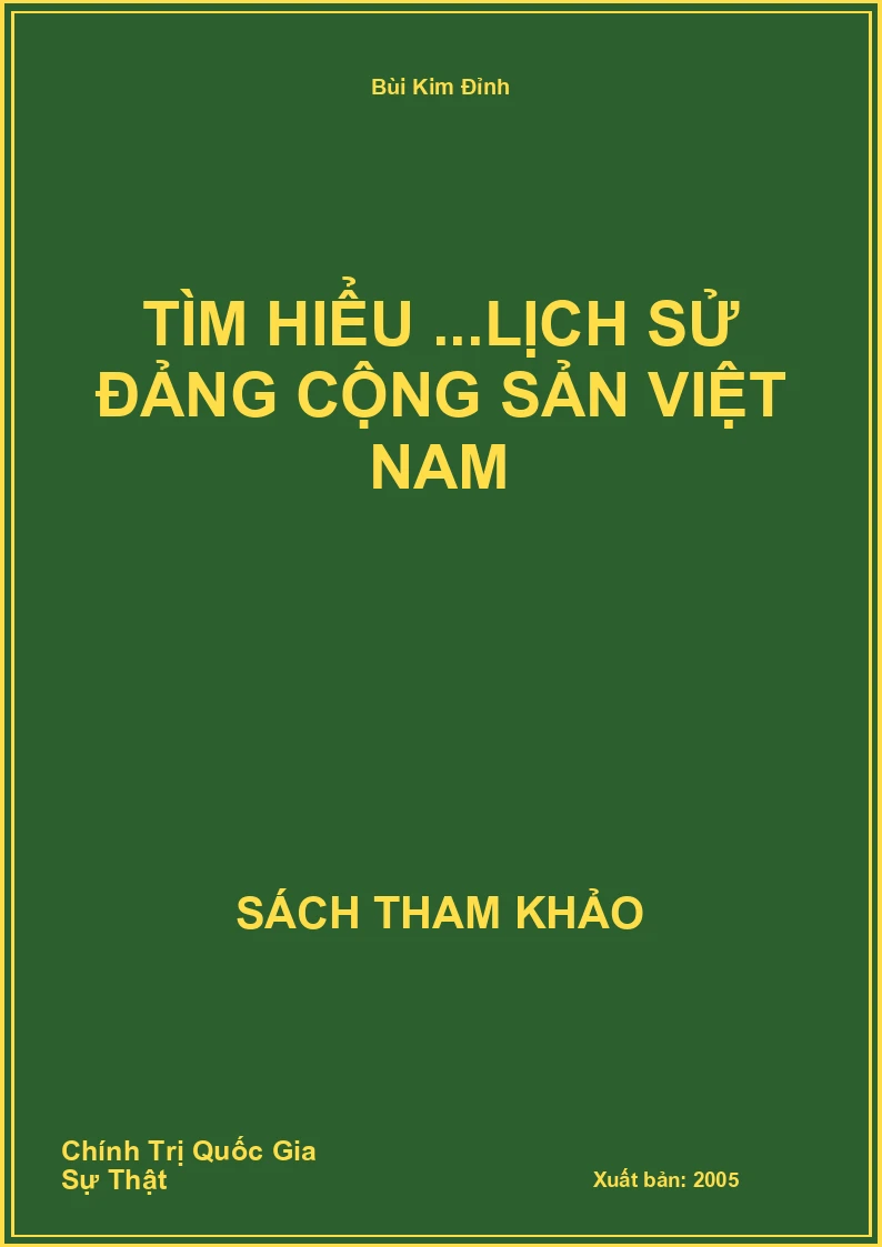 Tìm Hiểu ...Lịch Sử Đảng Cộng Sản Việt Nam
