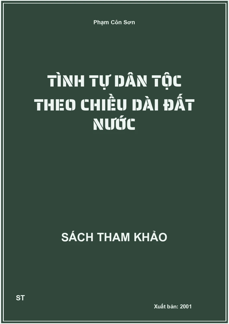 Tình Tự Dân Tộc Theo Chiều Dài Đất Nước