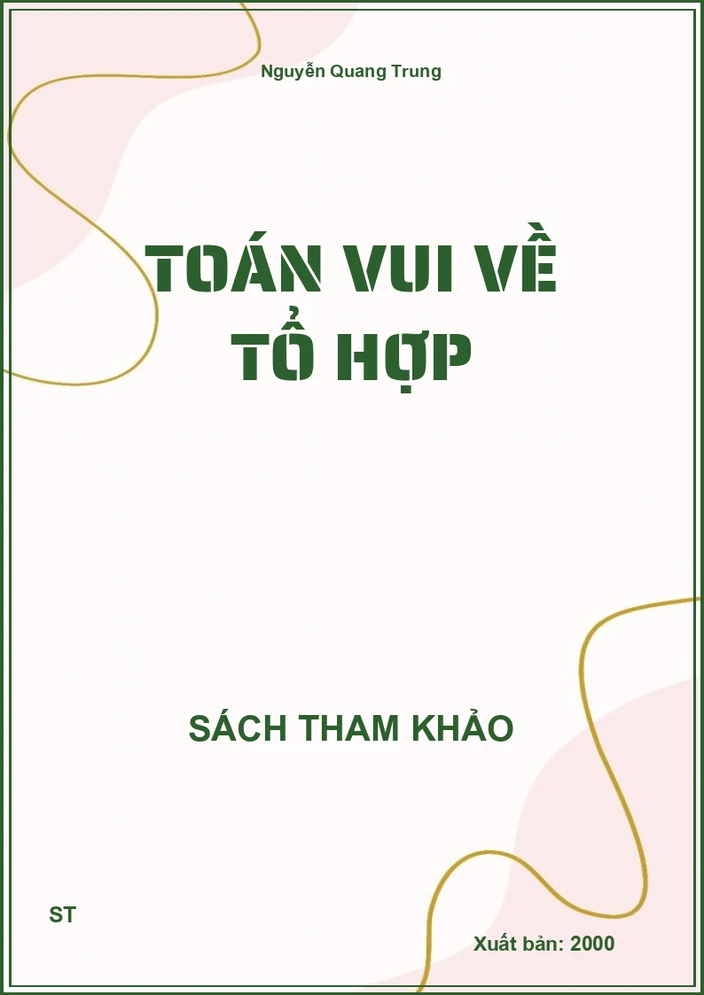 Toán Vui Về Tổ Hợp