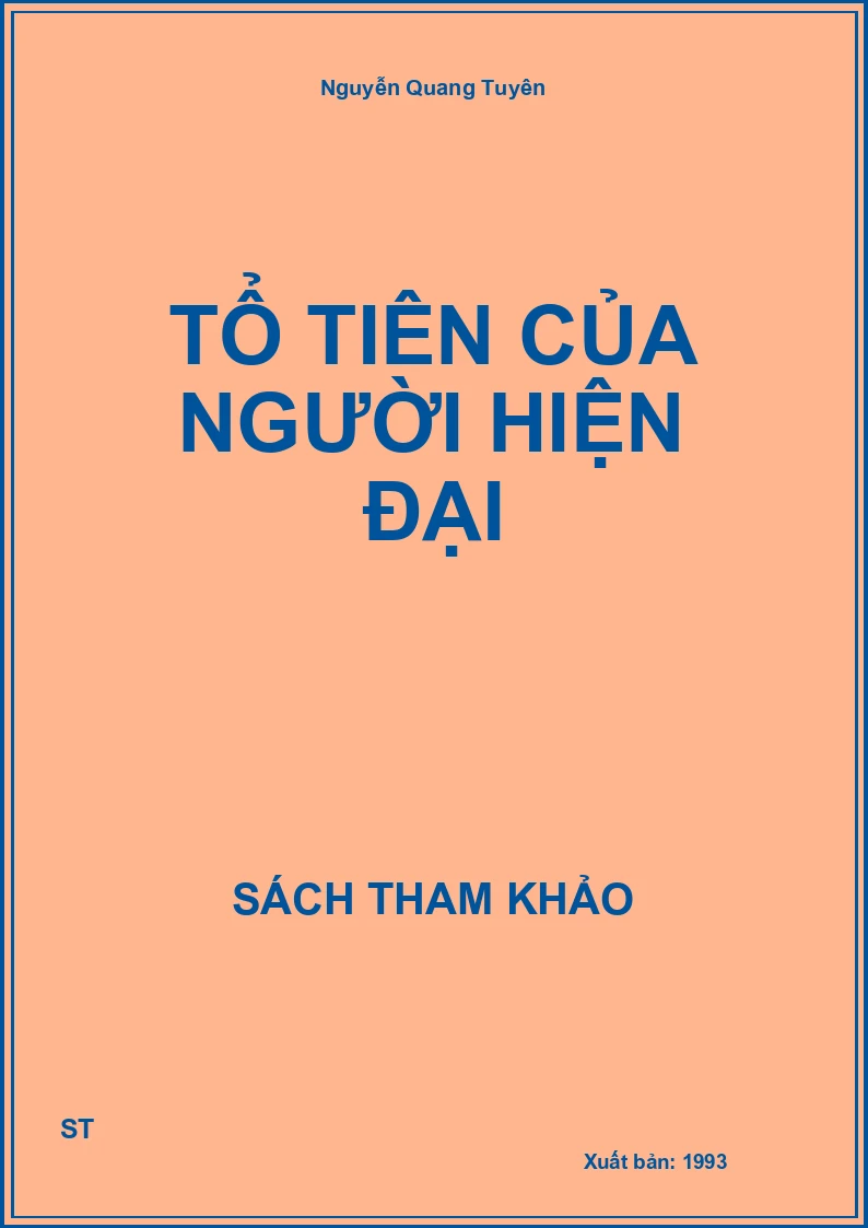 Tổ Tiên Của Người Hiện Đại