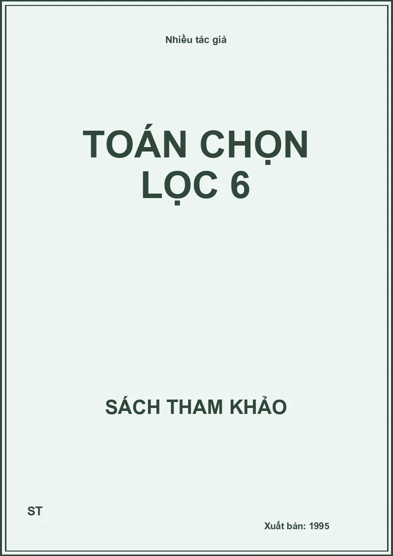 Toán Chọn Lọc 6