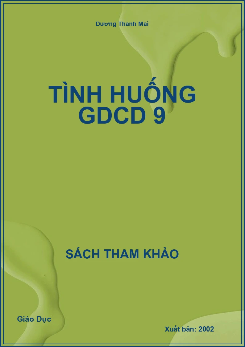 Tình Huống Gdcd 9
