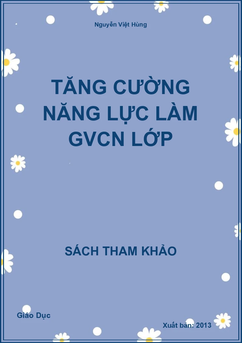 Tăng Cường Năng Lực Làm GVCN Lớp