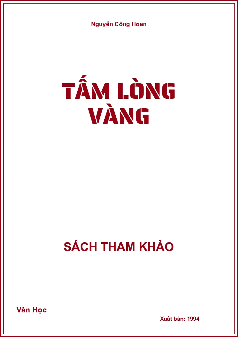 Tấm Lòng Vàng