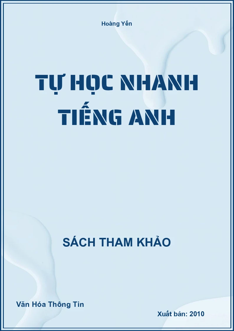Tự Học Nhanh Tiếng Anh