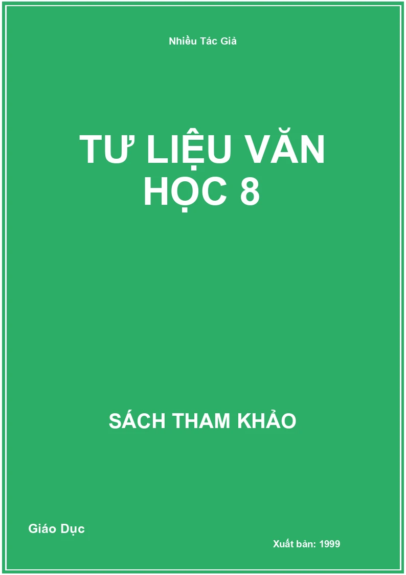 Tư Liệu Văn Học 8