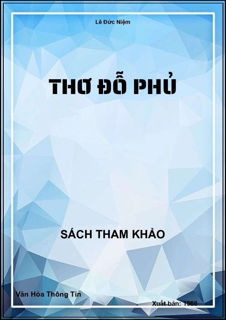 Thơ Đỗ Phủ