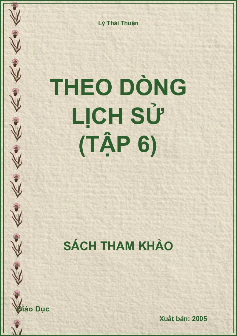 Theo Dòng Lịch Sử (Tập 6)