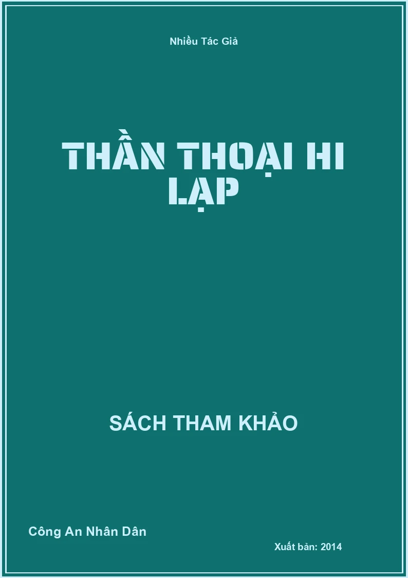 Thần Thoại Hi Lạp