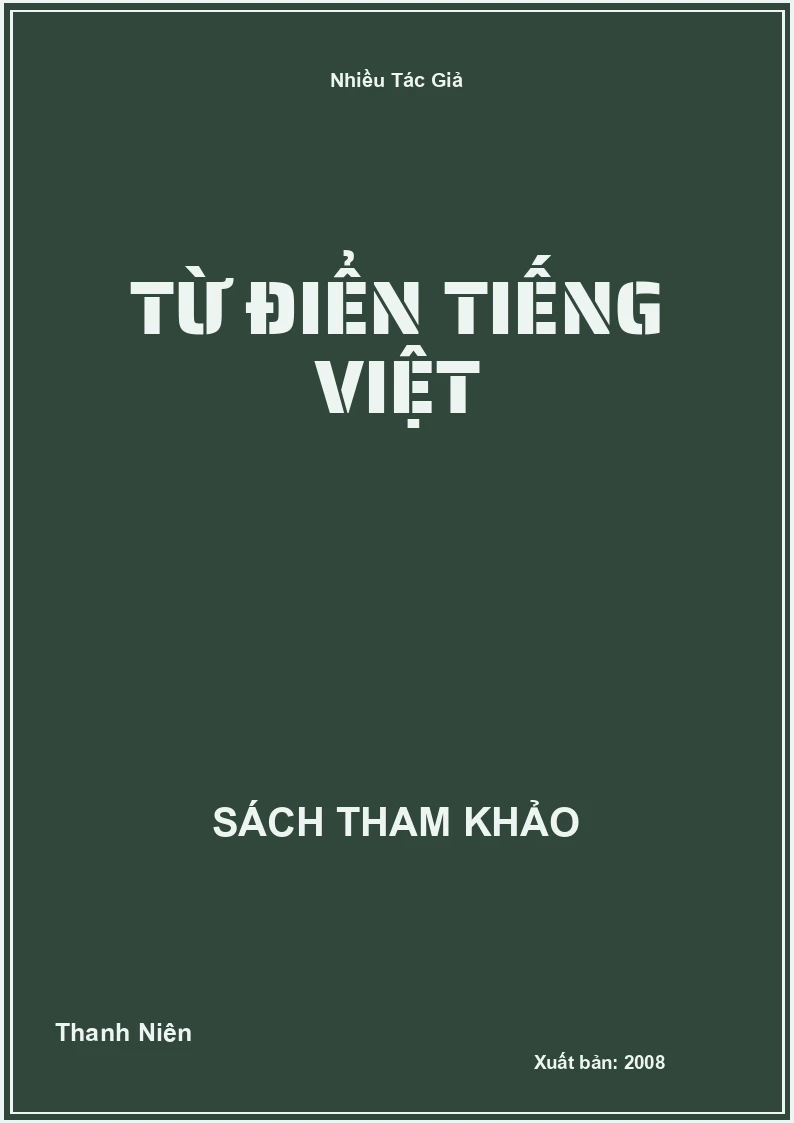 Từ Điển Tiếng Việt
