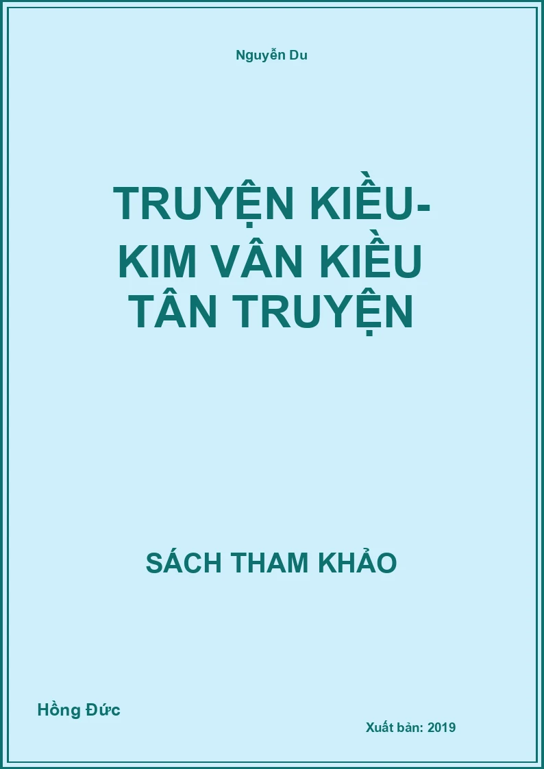 Truyện Kiều- Kim Vân Kiều Tân Truyện