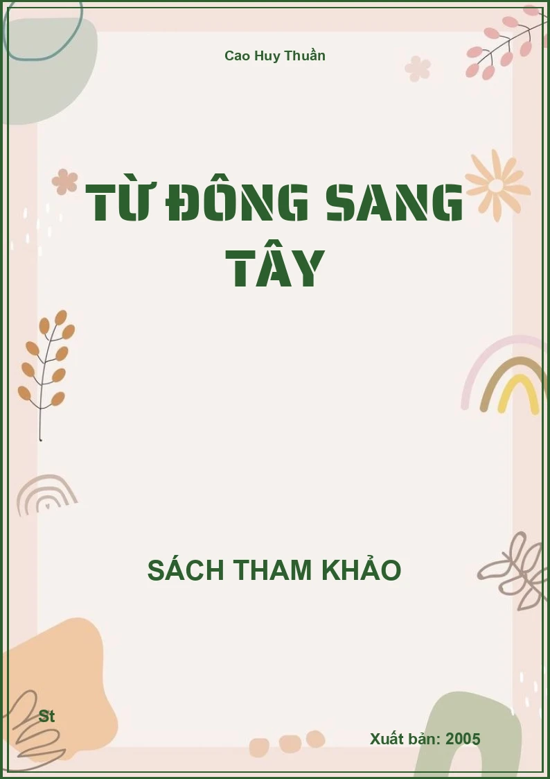 Từ Đông Sang Tây
