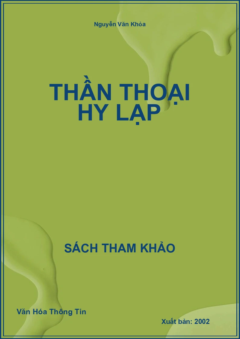 Thần Thoại Hy Lạp