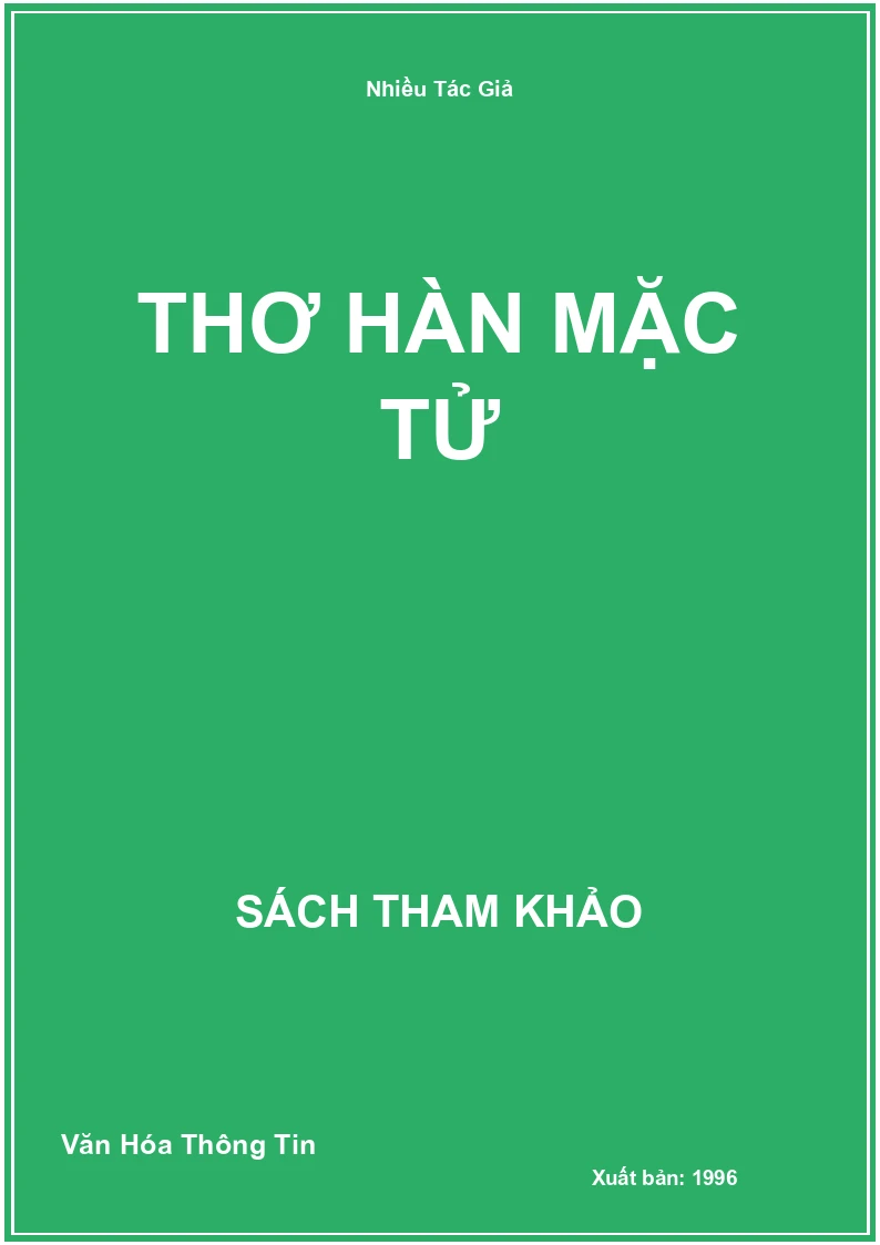 Thơ Hàn Mặc Tử