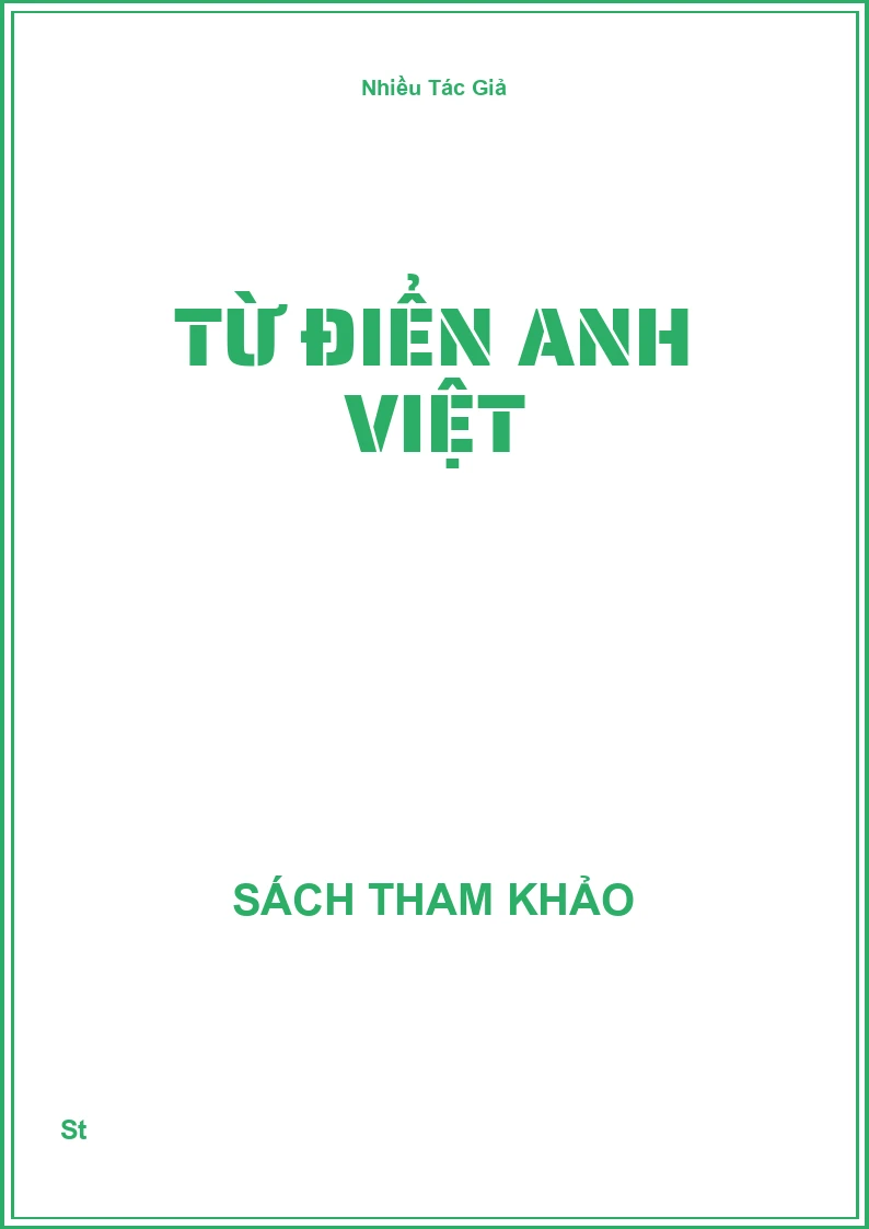 Từ Điển Anh Việt