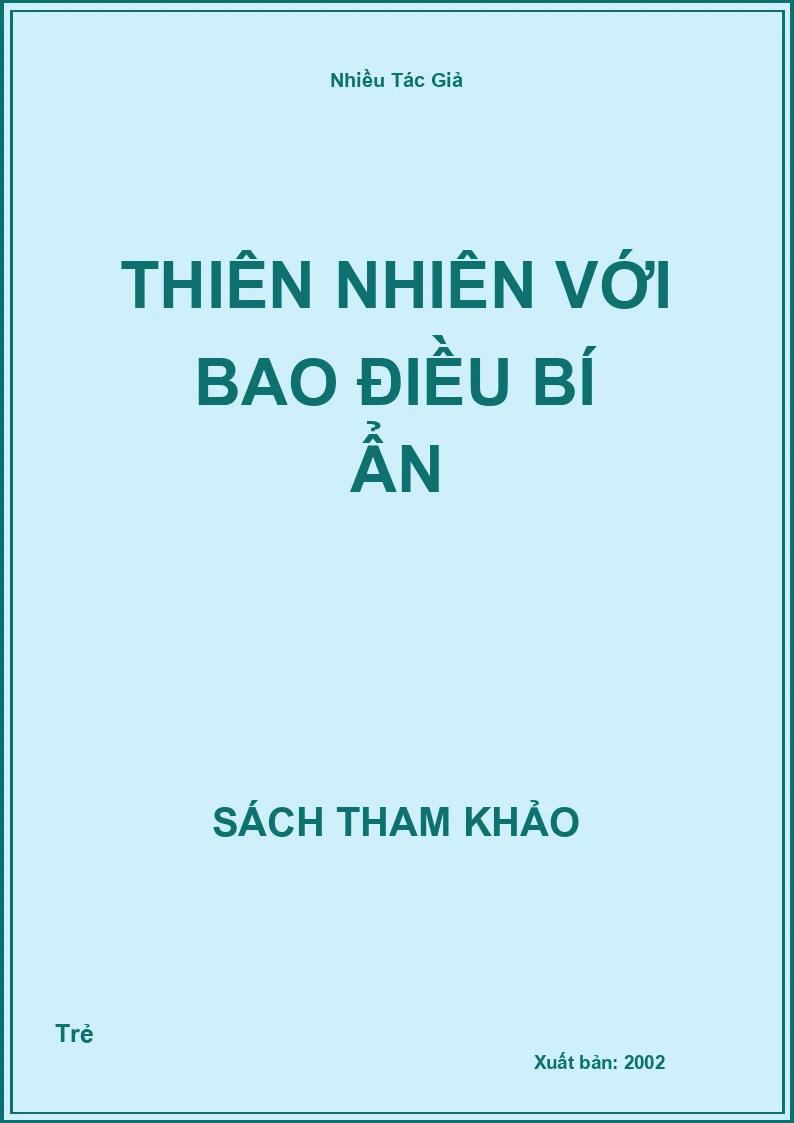 Thiên Nhiên Với Bao Điều Bí Ẩn