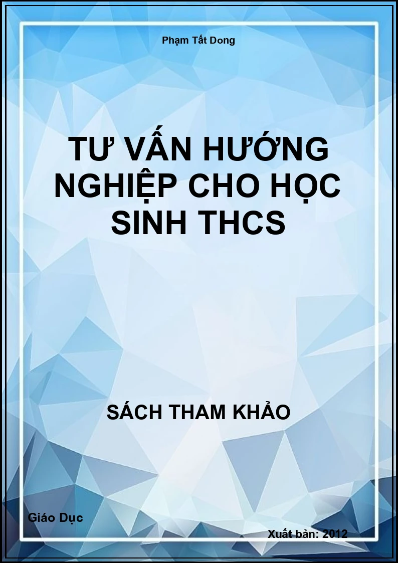 Tư Vấn Hướng Nghiệp Cho Học Sinh Thcs