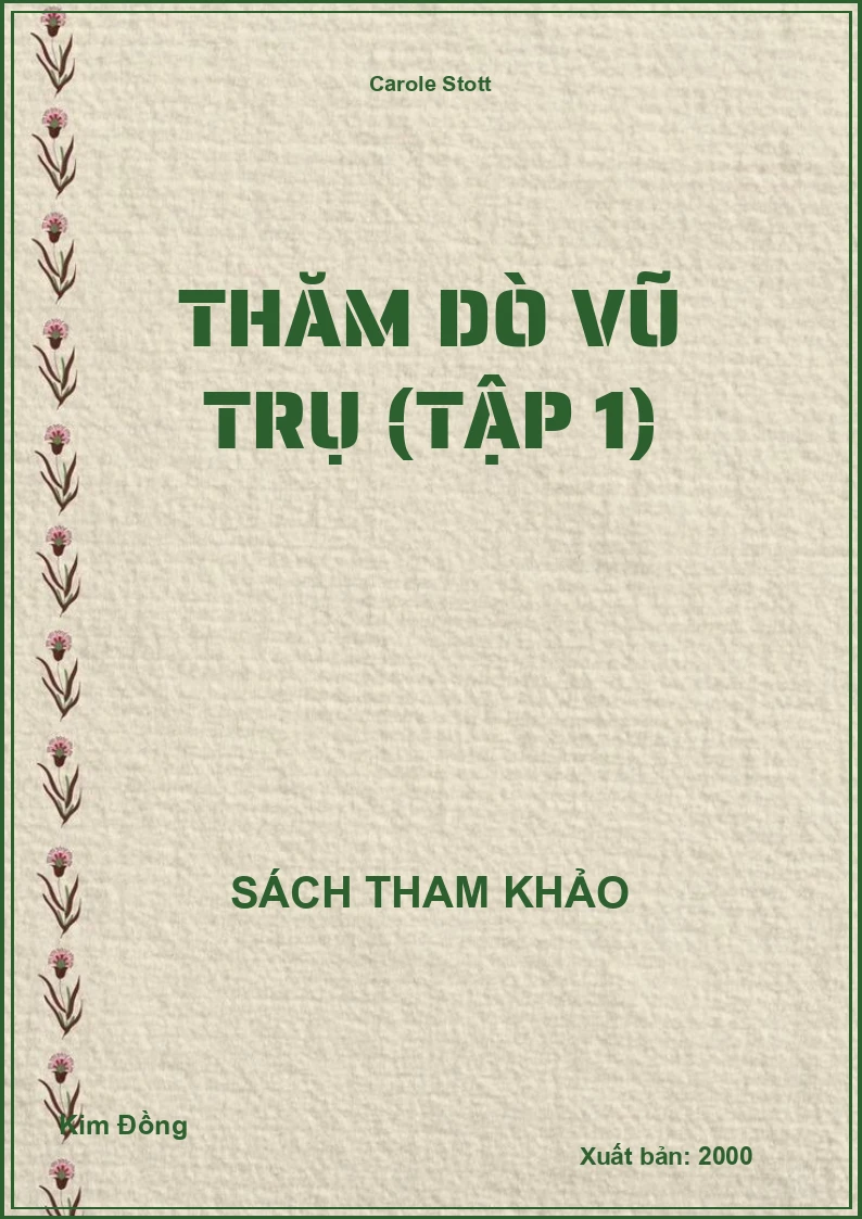 Thăm Dò Vũ Trụ (Tập 1)