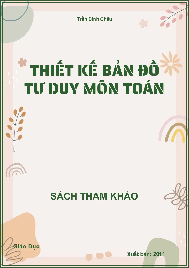 Thiết Kế Bản Đồ Tư Duy Môn Toán