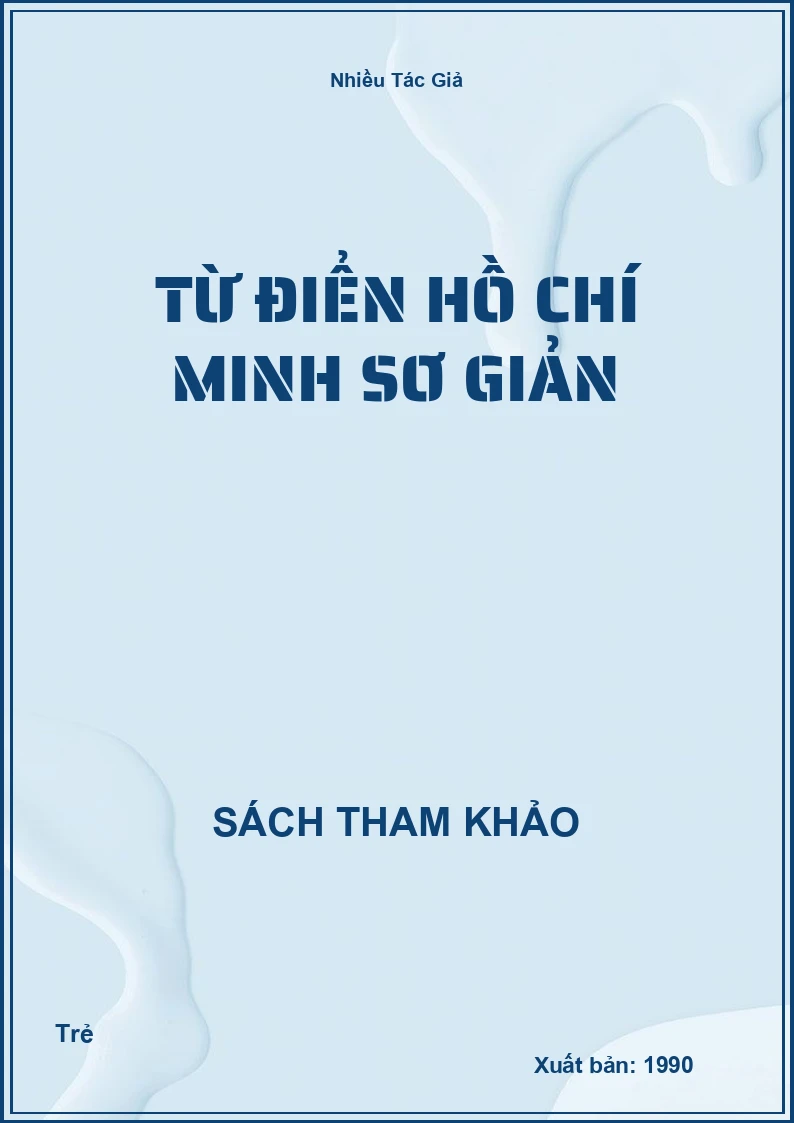 Từ Điển Hồ Chí Minh Sơ Giản