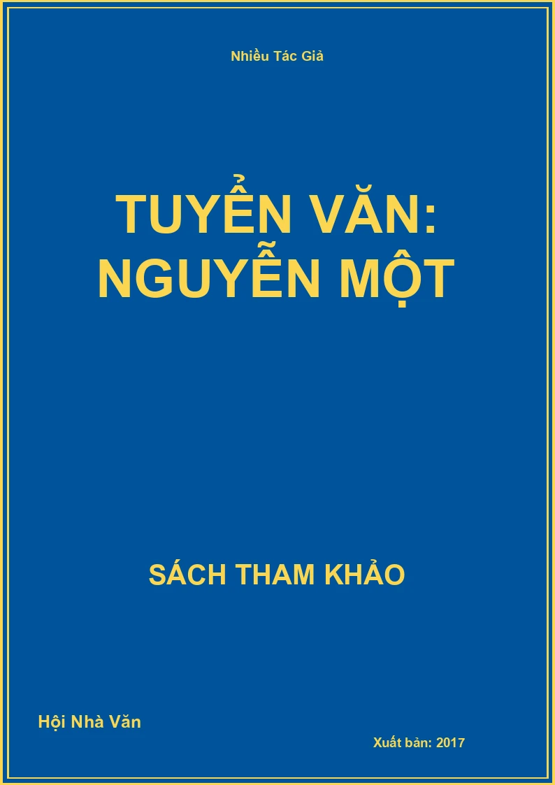 Tuyển Văn: Nguyễn Một