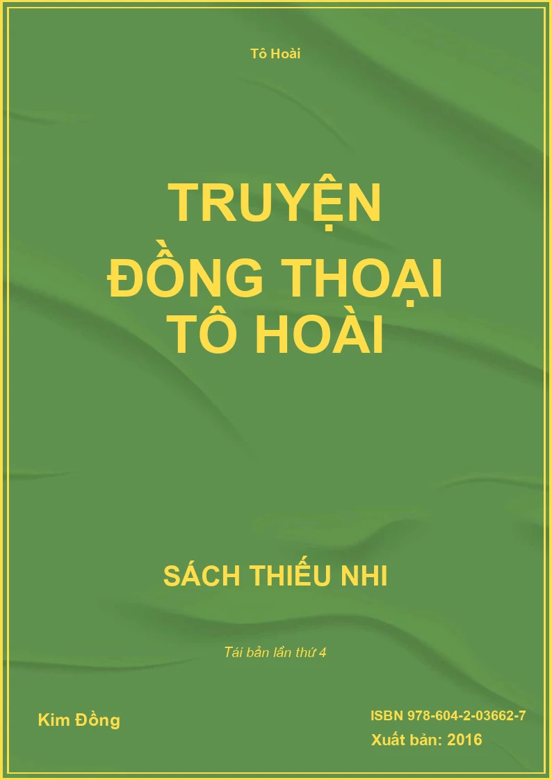 Truyện đồng thoại Tô Hoài